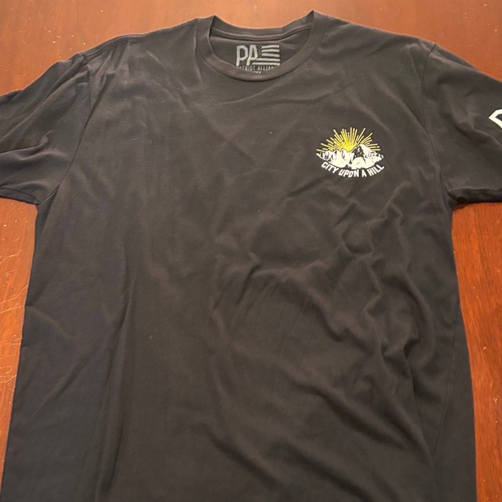 City Upon a Hill Black Tee by
